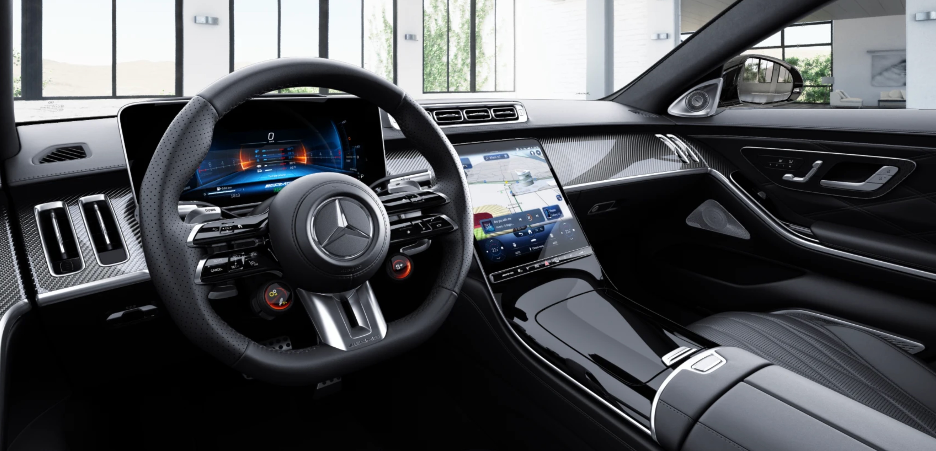 Mercedes S 63 AMG E-Performance 4matic | novinka | nové auto ve výrobě | V8 hybrid 800 koní | luxusní sportovní hybridní limuzína | nový model | maximální výbava | nové české auto | nákup online | auto eshop | AUTOiBUY.com